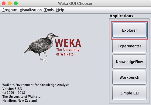 نرم افزار داده کاوی Weka