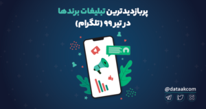 تبلیغات برتر برندها در تلگرام تیر ۹۹