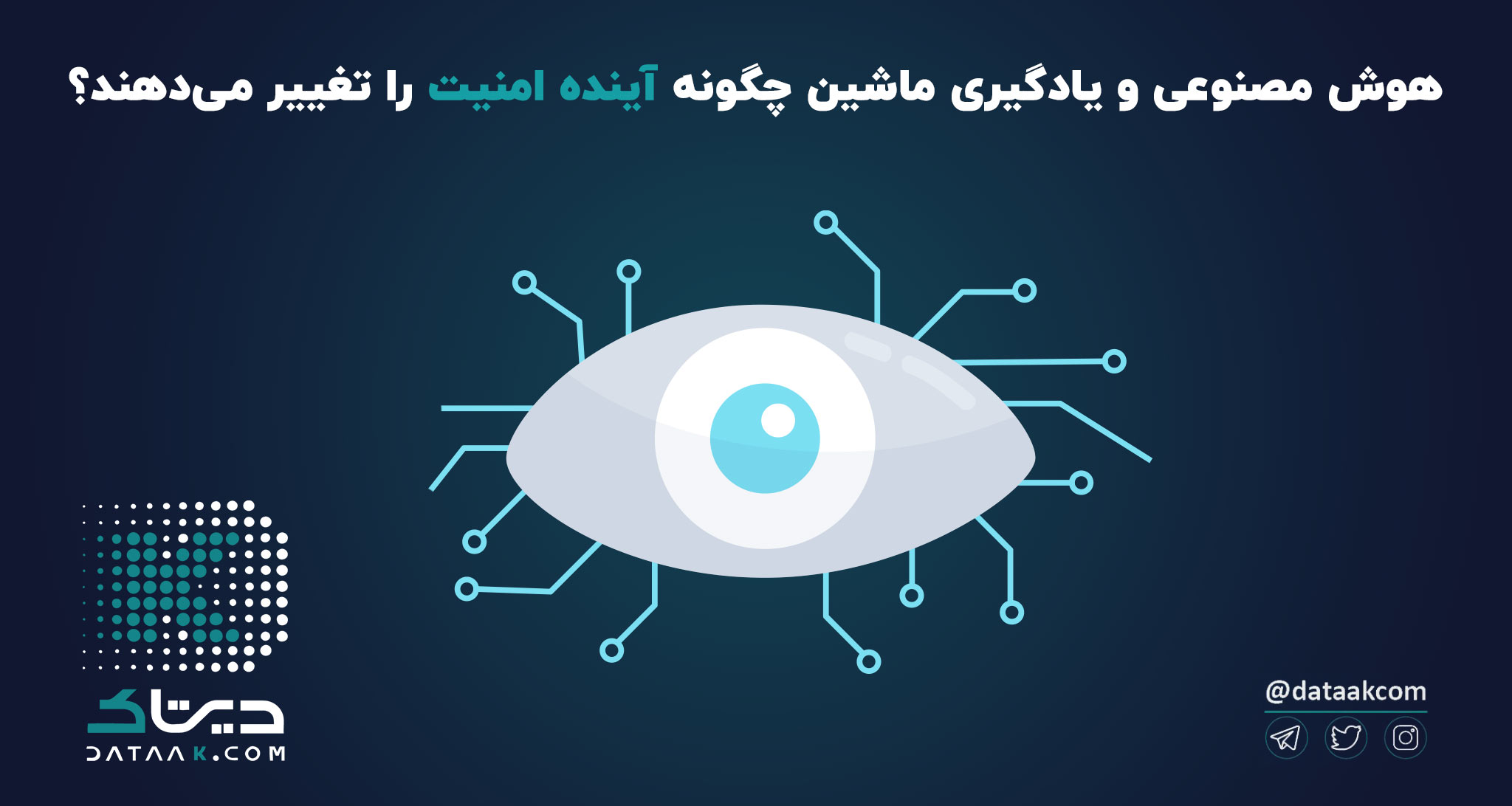 هوش مصنوعی و یادگیری ماشین چگونه آینده امنیت را تغییر می‌دهند؟